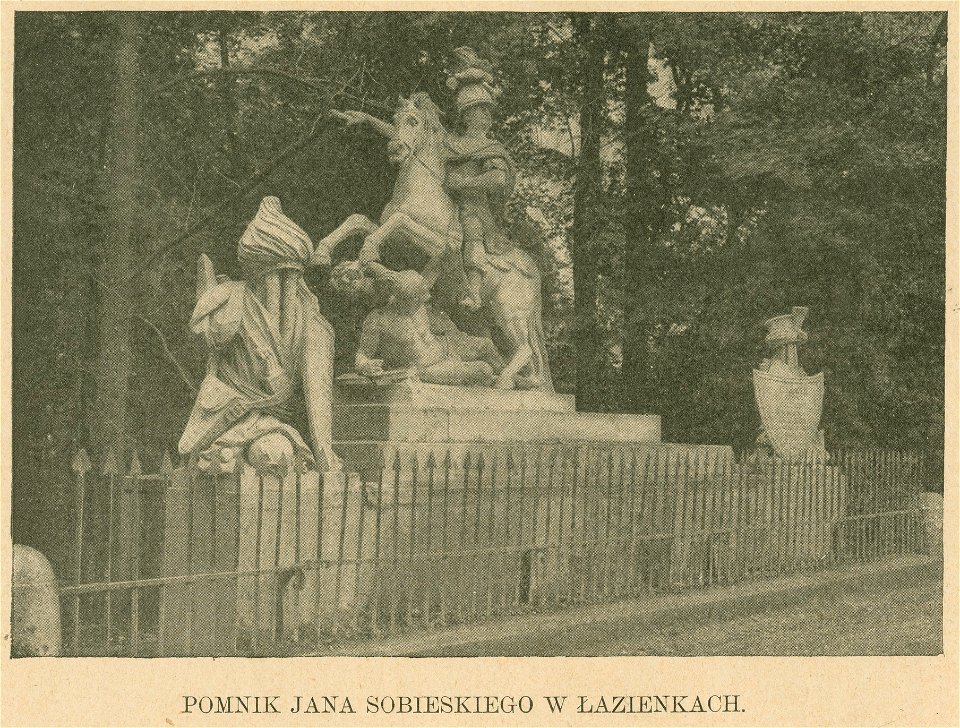 Łazienki Pomnik Jana Sobieskiego w Łazienkach (80461)