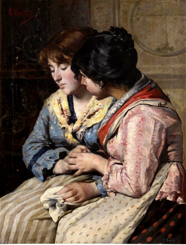 ¡No te aflijas!, de Ricardo María Navarrete Fos (Museo del Prado)