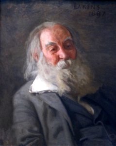 §Whitman, Walt (1819-1892) - 1887 - ritr. da Eakins, Thomas - da Internet. Free illustration for personal and commercial use.