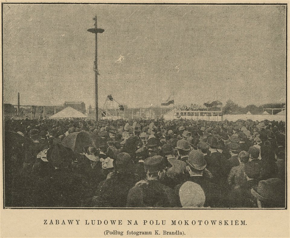 Zabawy ludowe na polu Mokotowskiem (59187)