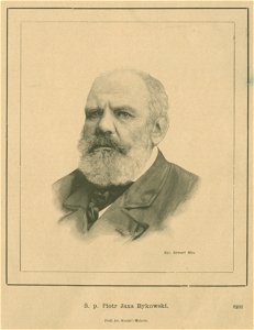 Ś. p. Piotr Jaxa Bykowski Podł. fot. Kostki i Mulerta Ryt. Edward Nicz (77876)