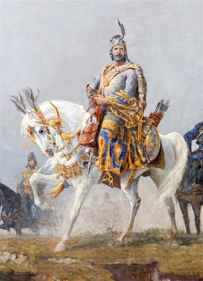 Árpád on Feszty's Panorama