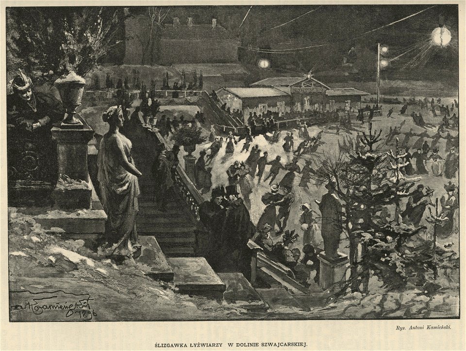 Ślizgawka łyżwiarzy w Dolinie Szwajcarskiej (61382)