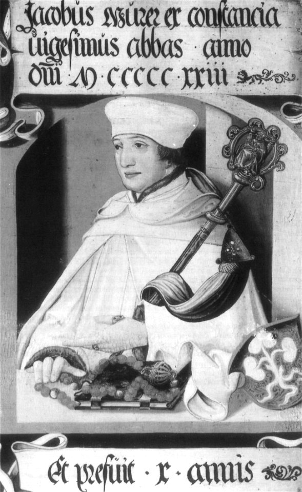 Äbtetafel Weißenau Jacob Murer