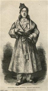 Żółkowski w roli Geldhaba, (Rysował z natury Kossak) (58125)