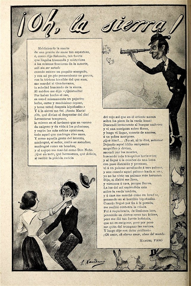 ¡Oh, la sierra! de Xaudaró