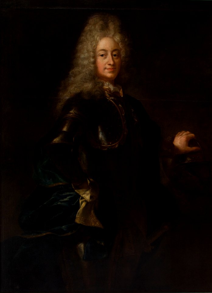 Ádám Mányoki - Portrait of a Nobleman in Armour - MNK XII-A-32 - National Museum Kraków