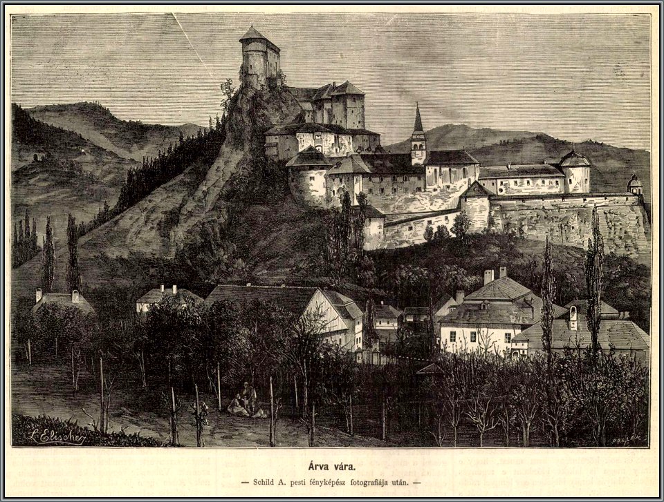 Árva vára Mo. és a Nagyvilág, 1873