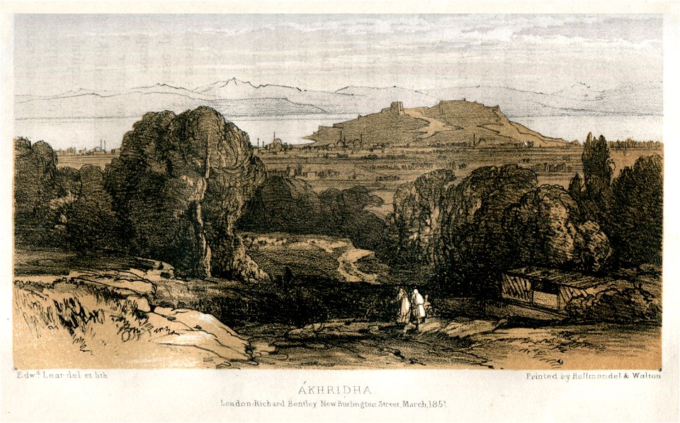 Ákhridha - Lear Edward - 1851