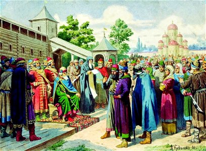 «Чтение народу Русской Правды в присутствии великого князя Ярослава»