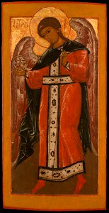 École de la (École de la Russie du Nord) Russie du Nord - L'Archange Gabriel - PPP4922 - Musée des Beaux-Arts de la ville de Paris