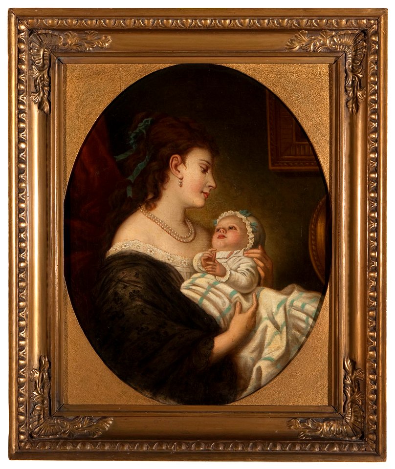 Äiti ja lapsi, Painting by an Unknown Artist