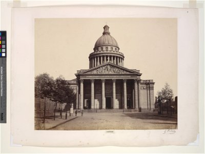 Édouard Baldus, Panthéon - NYPL Digital Collections