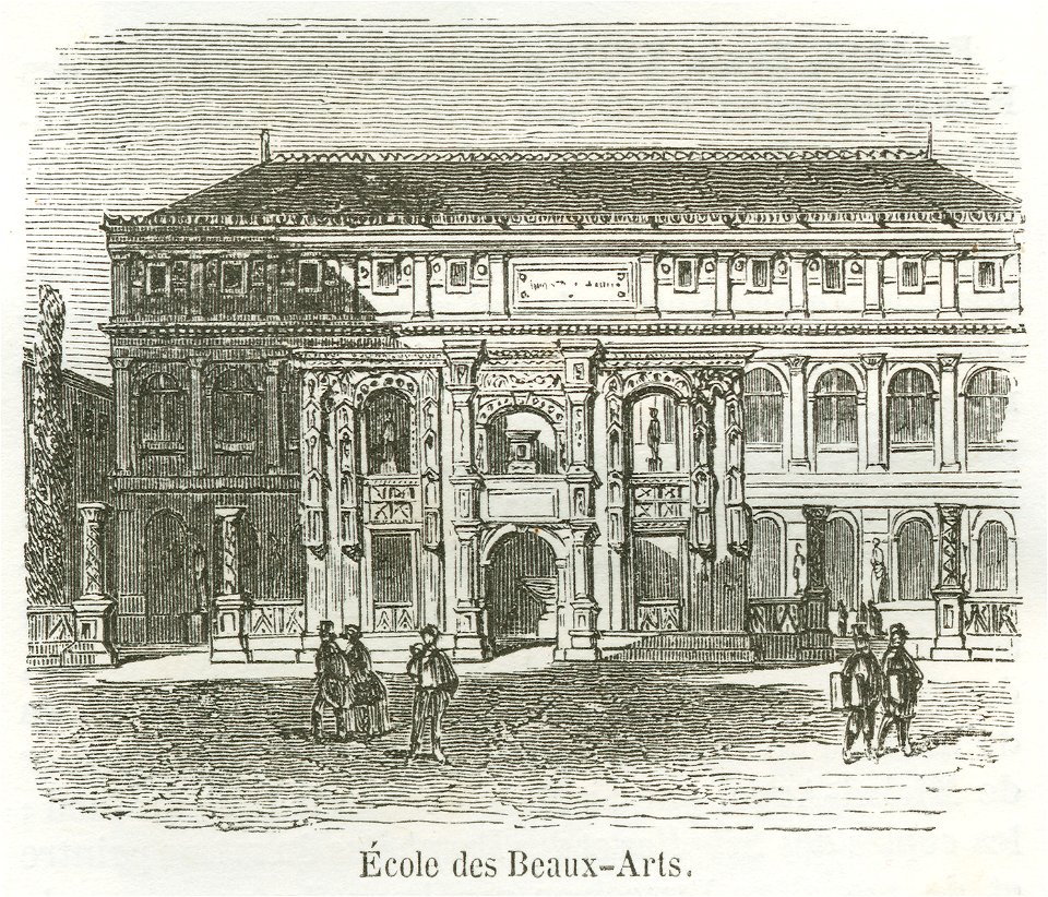 École des Beaux-Arts, 1855