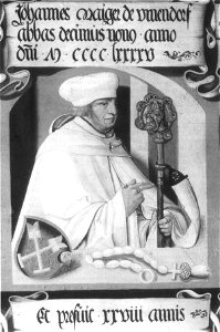 Äbtetafel Weißenau Johannes Mayer