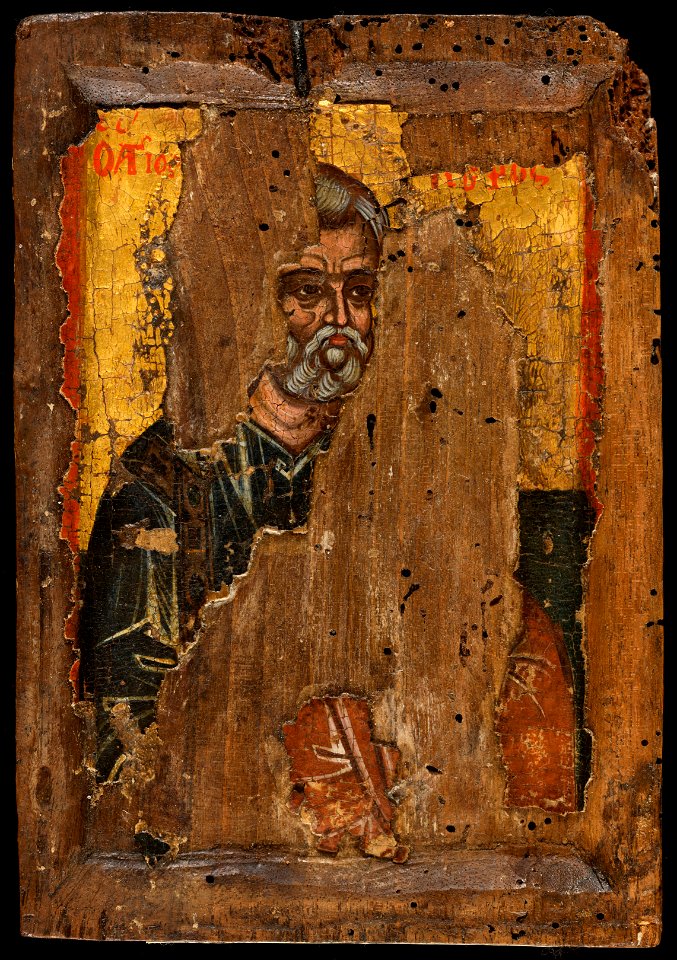 École de (École grecque) Grèce - Saint Pierre, Saint Vincent et Saint Victor - PPP4866 - Musée des Beaux-Arts de la ville de Paris