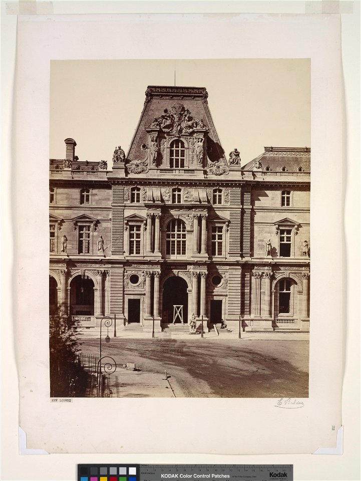 Édouard Baldus, New Louvre 01 - NYPL Digital Collections