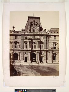 Édouard Baldus, New Louvre 01 - NYPL Digital Collections