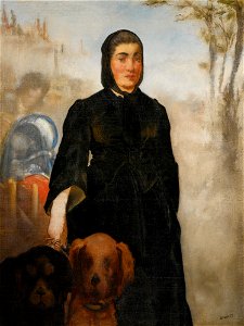 Édouard Manet - Femme aux chiens