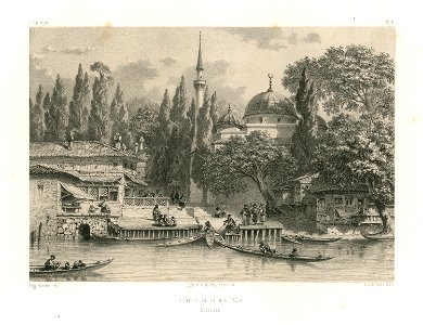Échelle de Bechik – Tach - Flandin Eugène - 1853