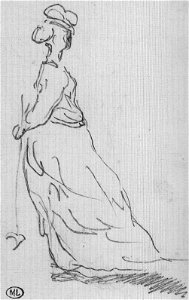 Édouard Manet - Etude pour jeanne Gonzales