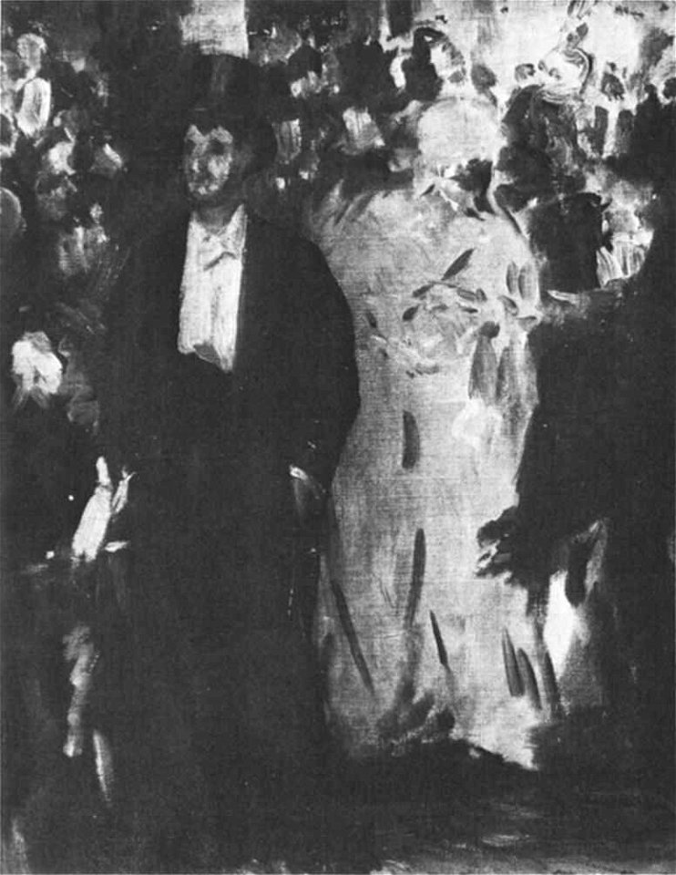 Édouard Manet - Le bal de l'Opera (Etude)