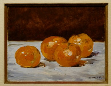 Édouard Manet - Four Mandarin Oranges