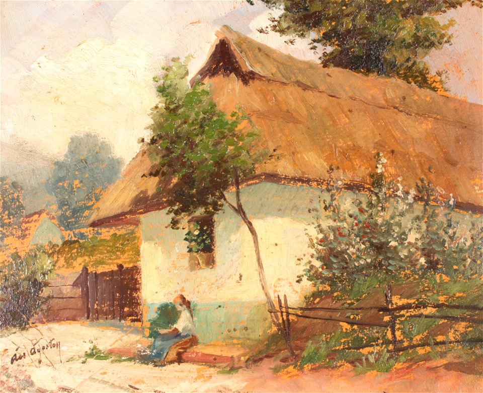 Ágoston Ács Ungarisches Bauernhaus