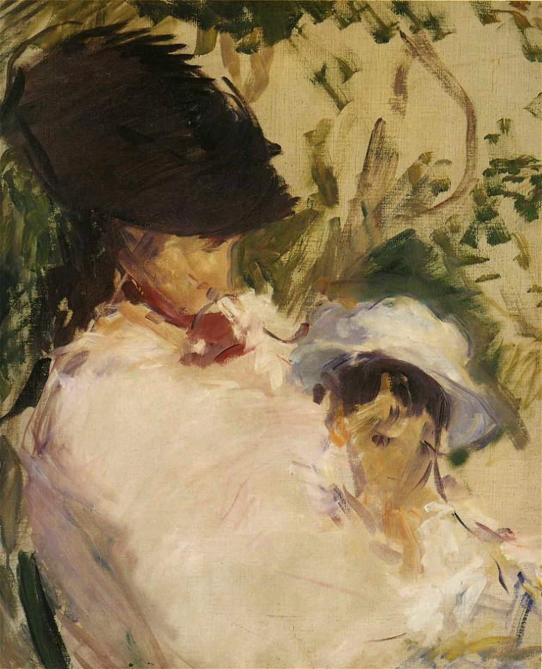 Édouard Manet - Jeune fille et enfant (RW 314)