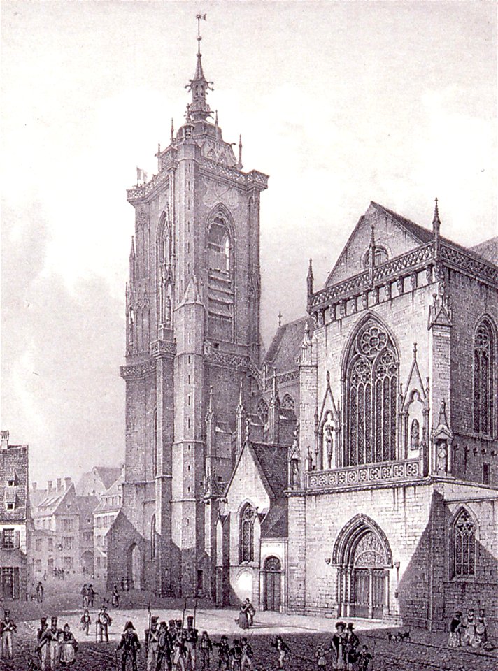 «Cathédrale» de Colmar côté midi
