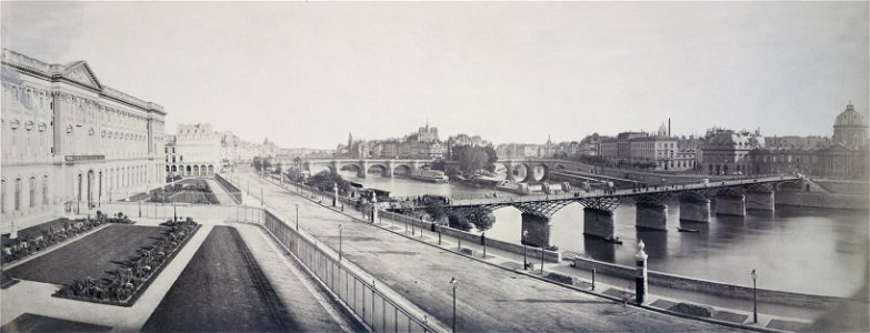 Édouard Baldus, Panorama de la Cité - NYPL Digital Collections