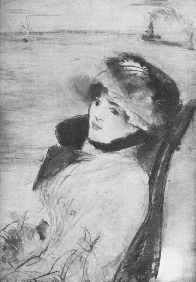 Édouard Manet - Jeunne Femme (Jeanne de Marsy)