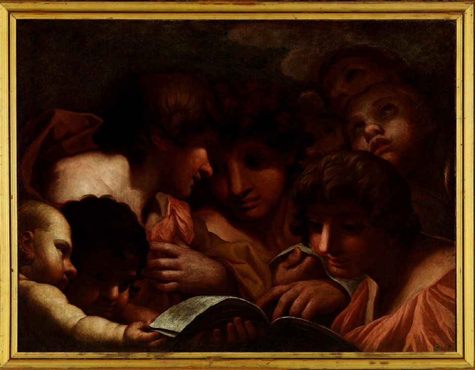 Ángeles cantores (Ludovico Carracci)