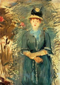 Édouard Manet - Jeune fille dans les fleurs