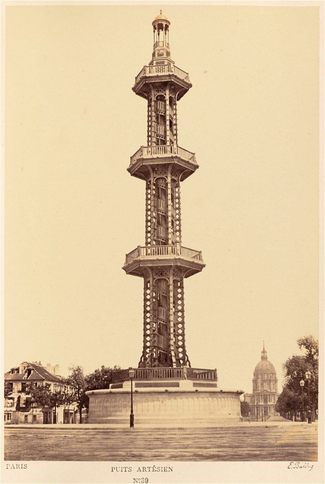Édouard Baldus, Puits Artésien (No. 39) - Getty Museum