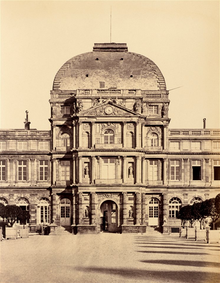Édouard Baldus, Tuileries (No. 81) - Getty Museum