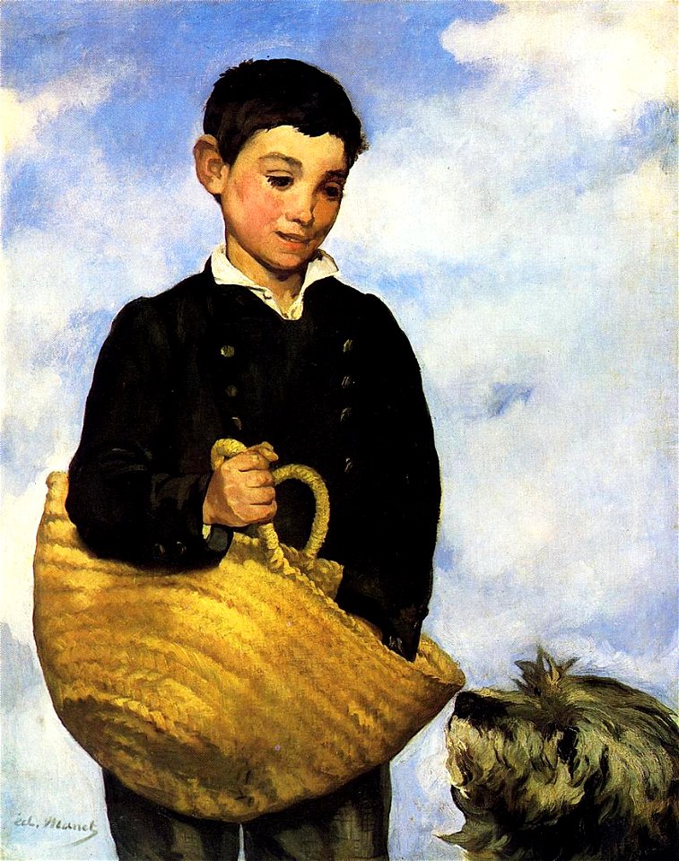 Édouard Manet - Le gamin au chien