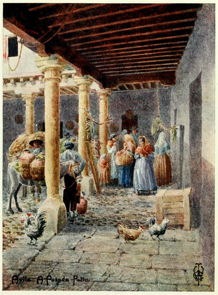 Ávila - a posada patio
