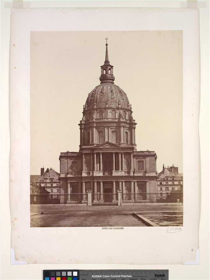 Édouard Baldus, Hôtel des Invalides - NYPL Digital Collections