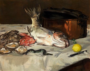 Édouard Manet - Fish (Still Life) - 1942.311 - Art Institute of Chicago