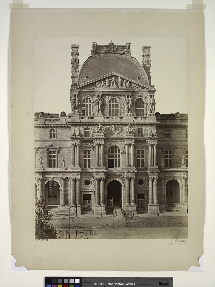 Édouard Baldus, New Louvre 03 - NYPL Digital Collections