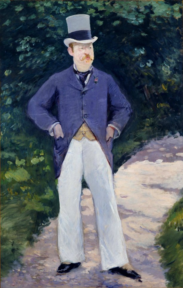 Édouard Manet - Portrait of Monsieur Brun - Google Art Project