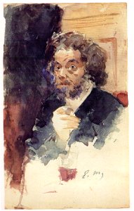 Édouard Manet - Portrait Marcellin Desboutin