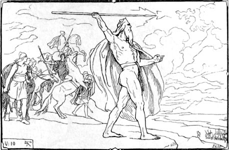 Æsir-Vanir war by Frølich