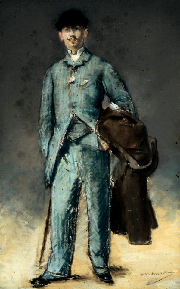Édouard Manet - Portrait de René Maizeroy