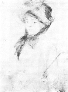 Édouard Manet - Etude de Femme à l'Ombrelle