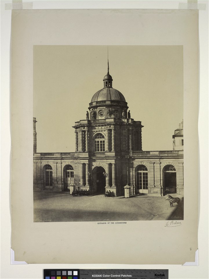 Édouard Baldus, Luxembourg, Paris - NYPL Digital Collections