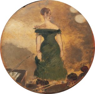 Édouard Manet -Chanteuse de café-concert (RW 322)