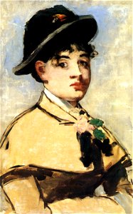 Édouard Manet - Jeune femme à la pélerine