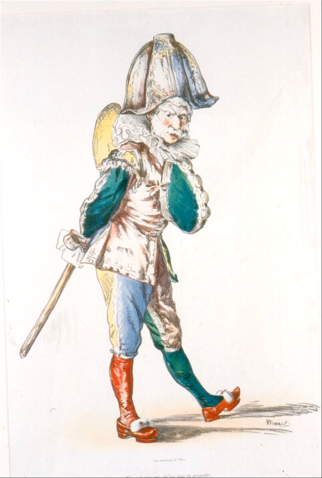 Édouard Manet - Le Polichinelle - Google Art Project